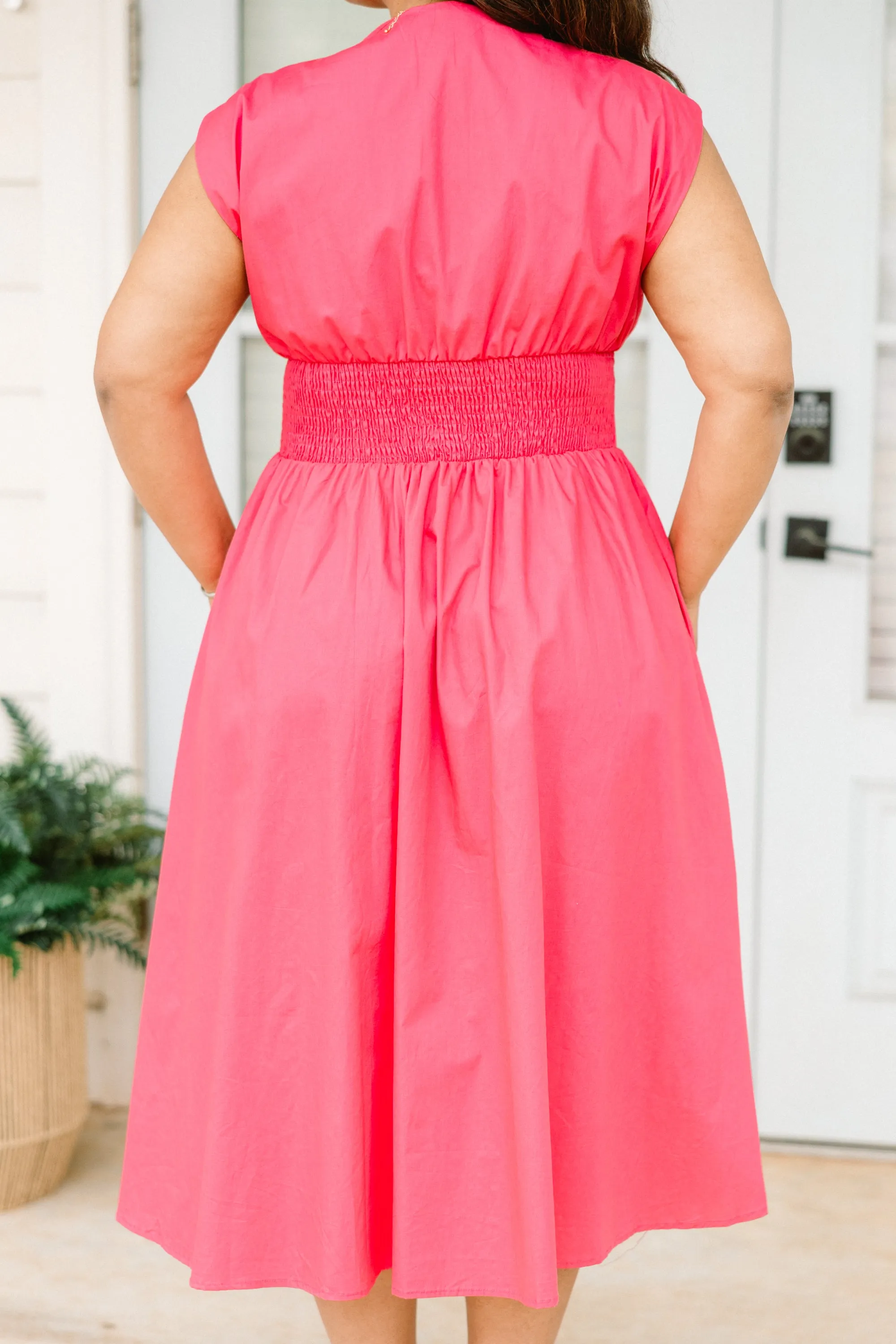 Late Night Skies Dress, Pink