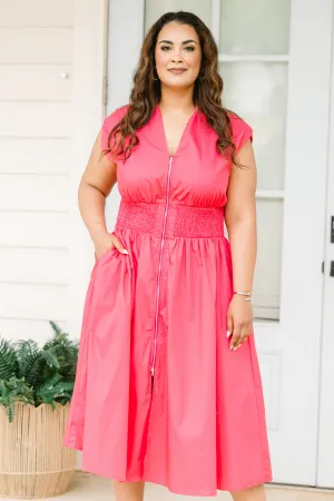 Late Night Skies Dress, Pink