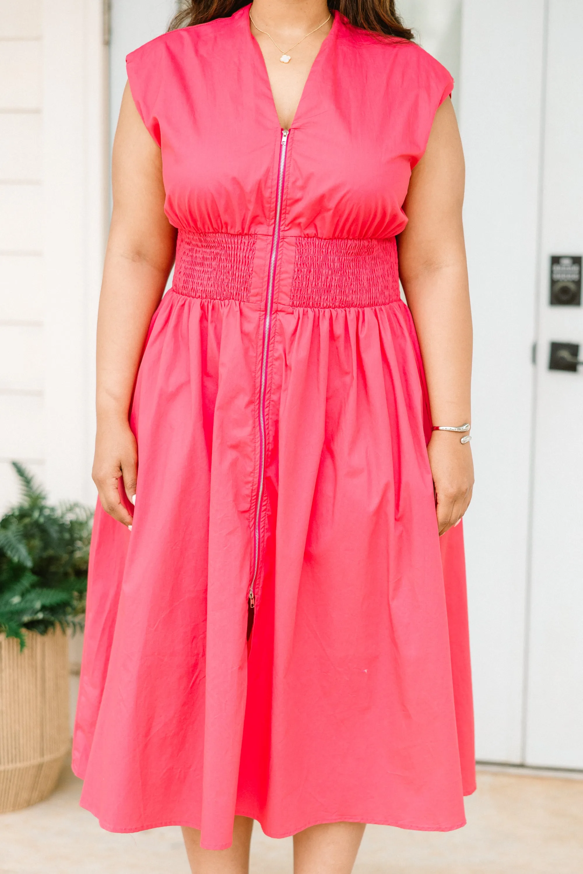 Late Night Skies Dress, Pink