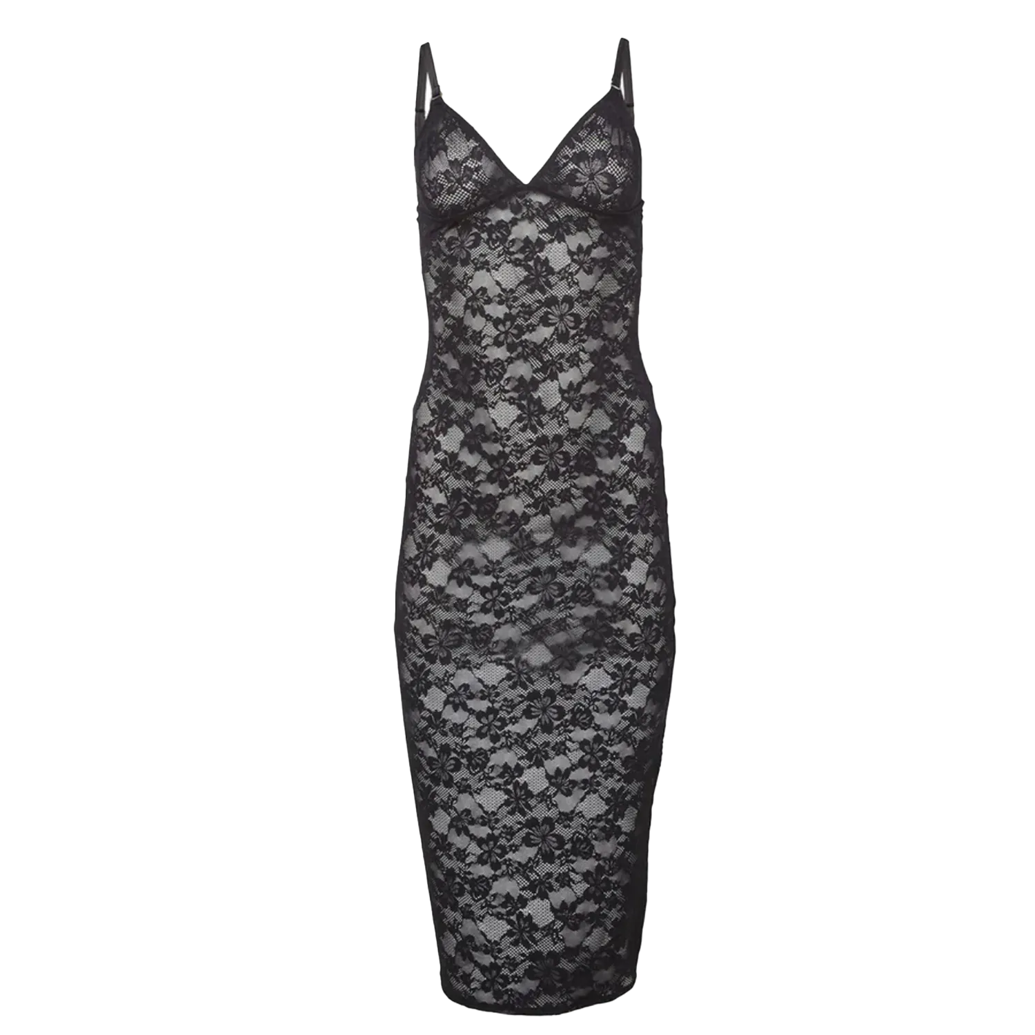 Le Stretch Lace Slip Dress