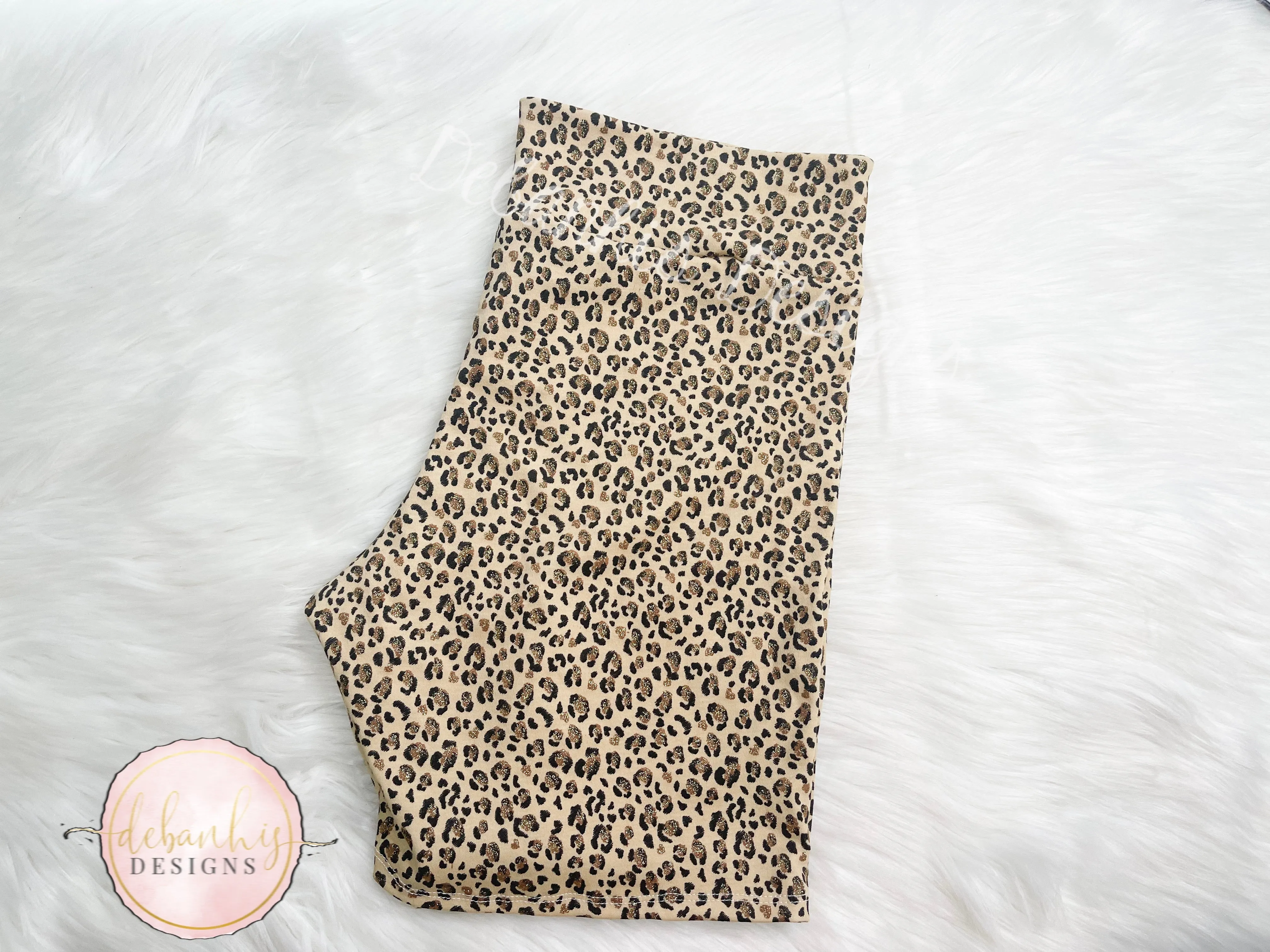 Leopard Womens Shorts