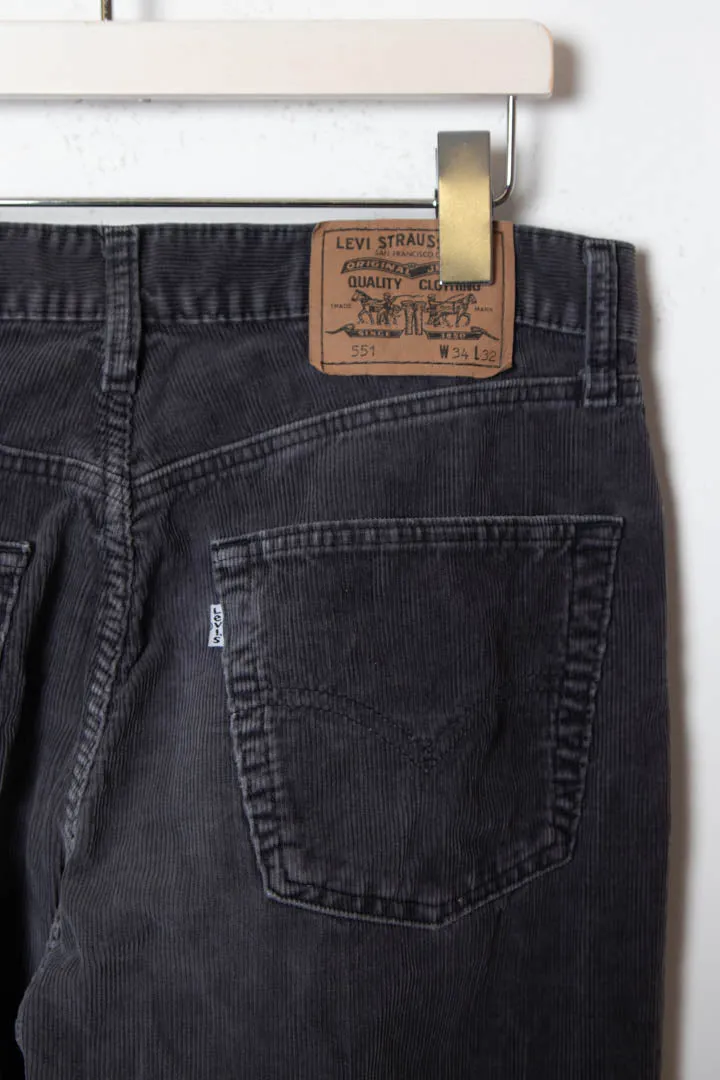 Levi's 551 Corduroy Trousers (W32 x L30)