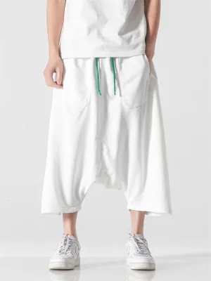 Loose Comfy Wide Leg Japanese High Street Pants for Men