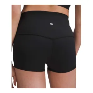 Lululemon Align Black High-Rise Shorts Size 6