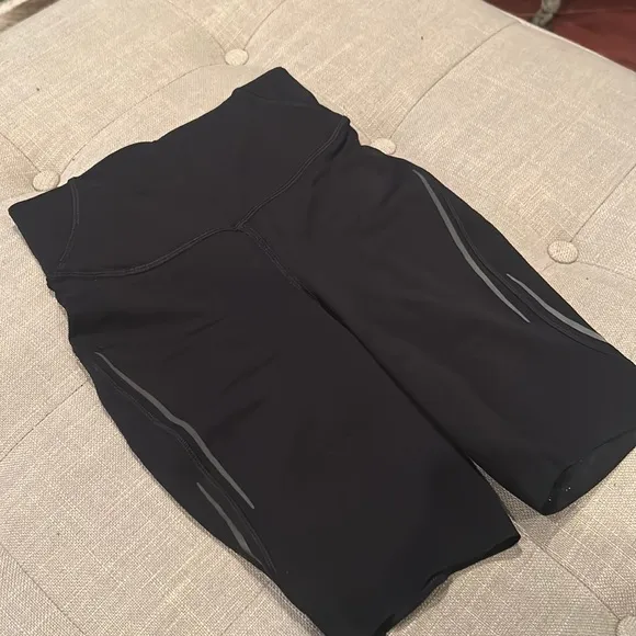 Lululemon Black Biker Spandex‎ Shorts Size 0