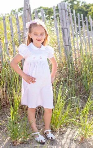 Maddie & Connor: Nautical Smocked Dress
