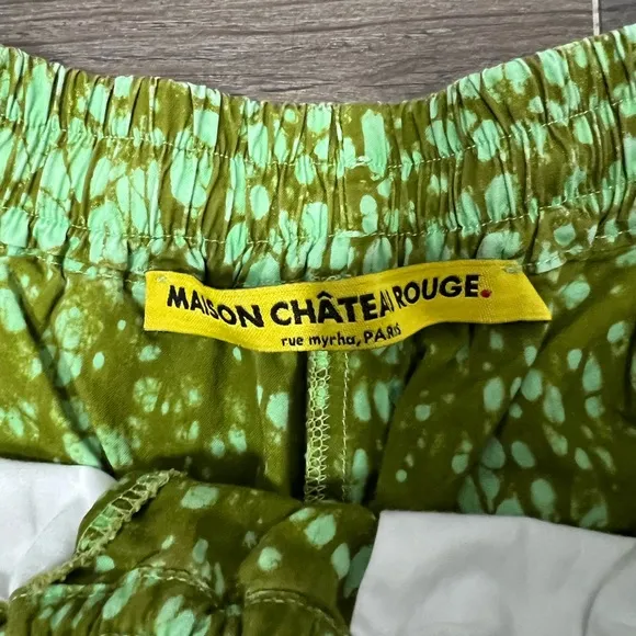 Maison Chateau Rouge The Shorts in Bubble Green XS