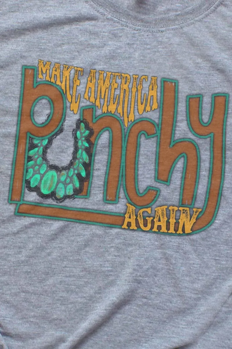 Make America Punchy Again Unisex Dri-Power Poly Tee