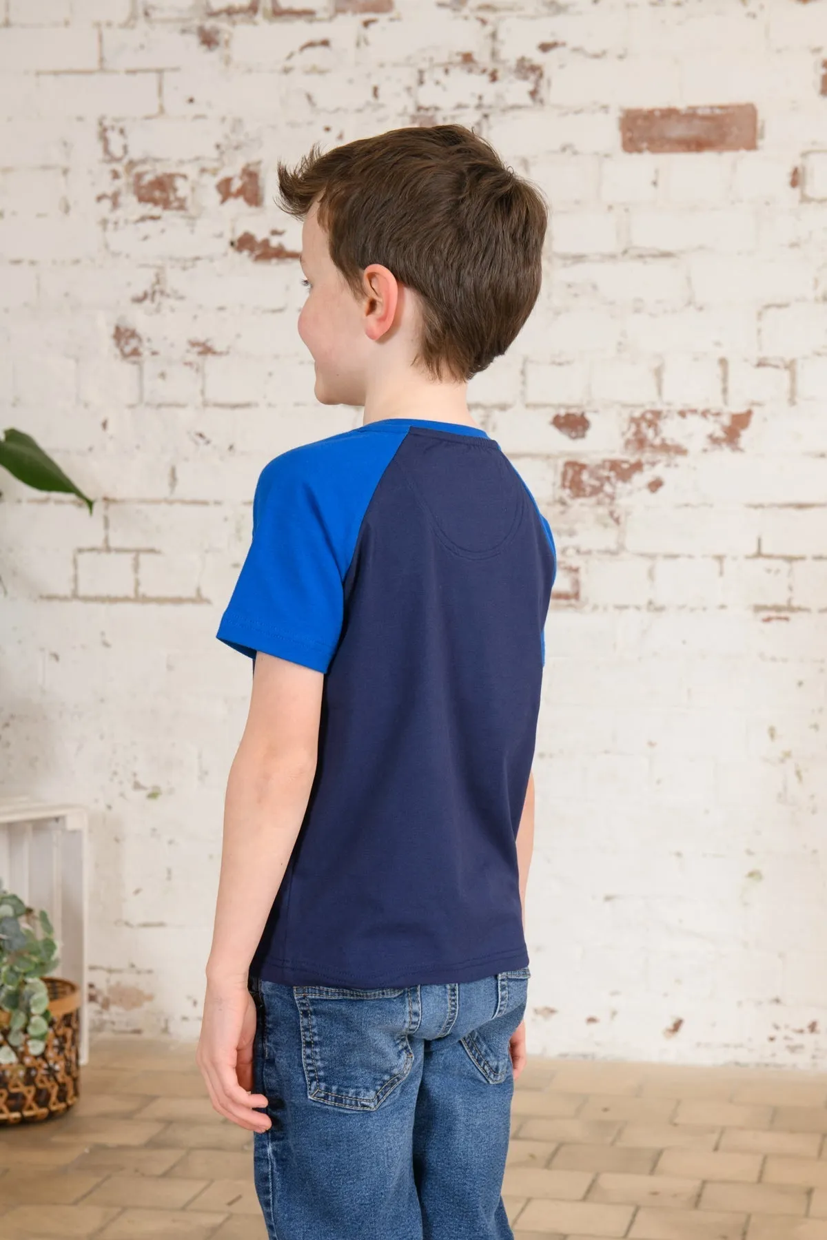 Mason Tee Shirt - Blue Front Loader