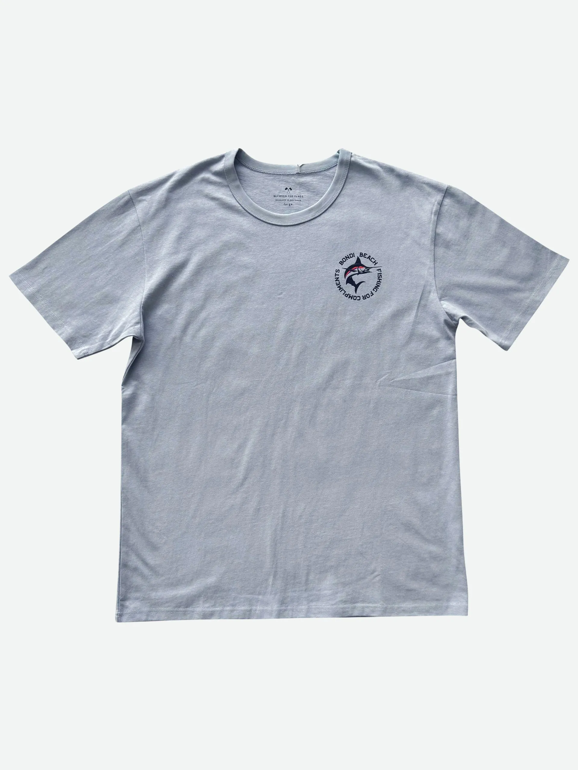 Men's Fishing Club Relaxed Fit Tee (Sky)