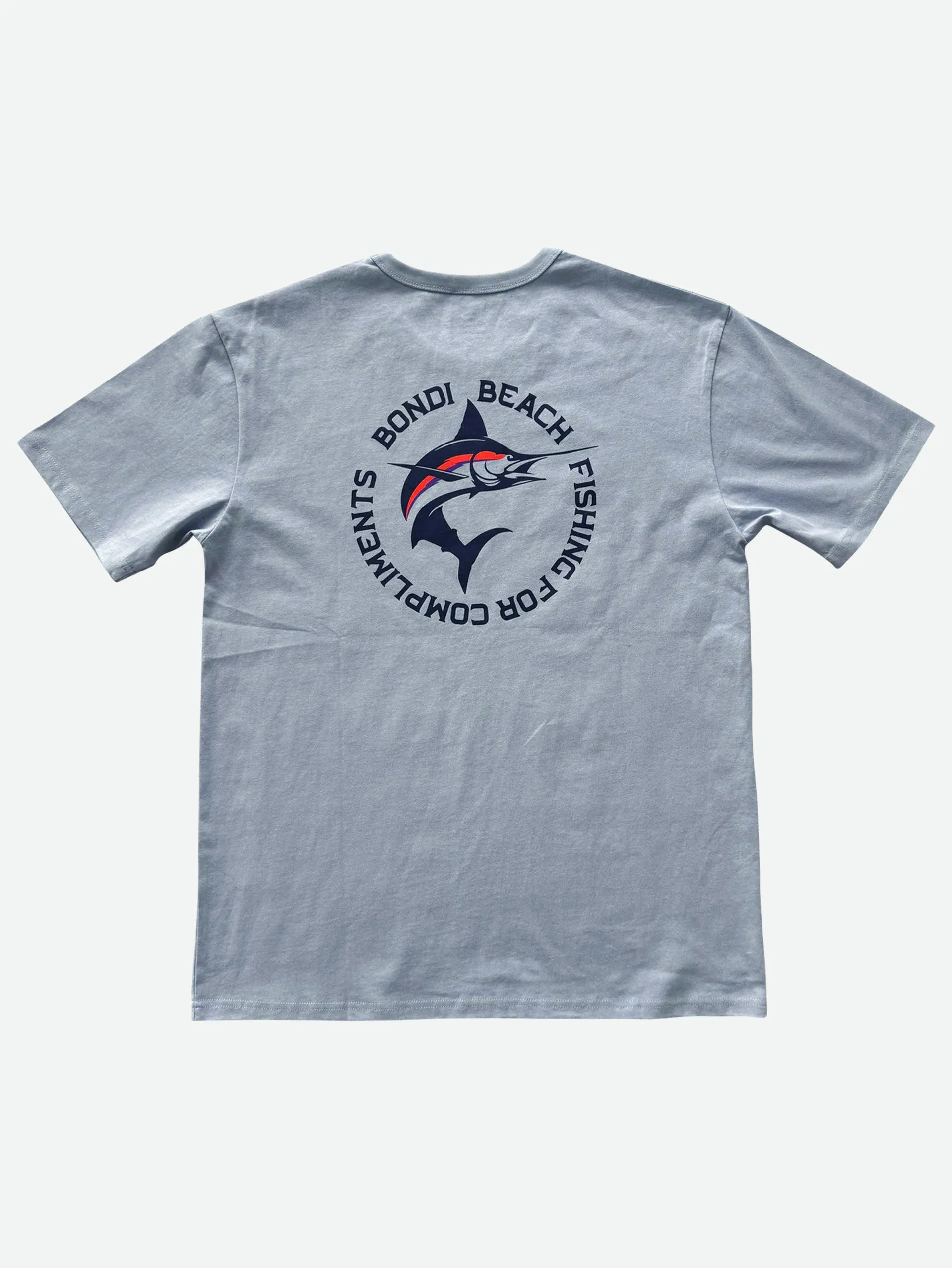 Men's Fishing Club Relaxed Fit Tee (Sky)