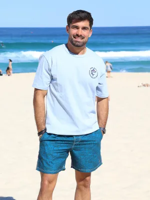 Men's Fishing Club Relaxed Fit Tee (Sky)