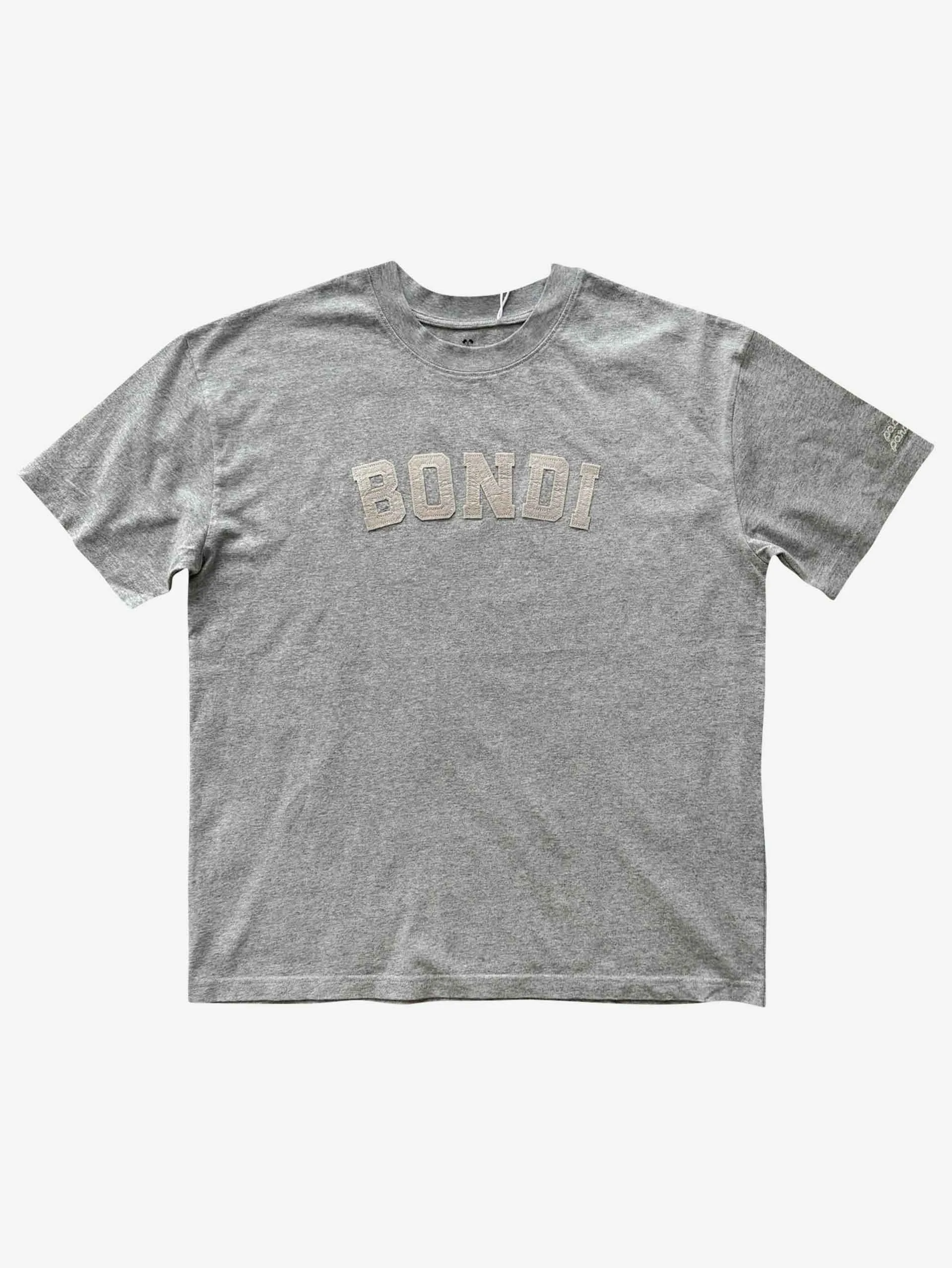Men's New College Relaxed Fit Tee (Grey Marle)