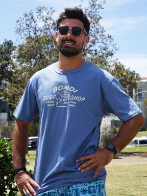 Men's Surf Shop Relaxed Fit Tee (Deep Water)