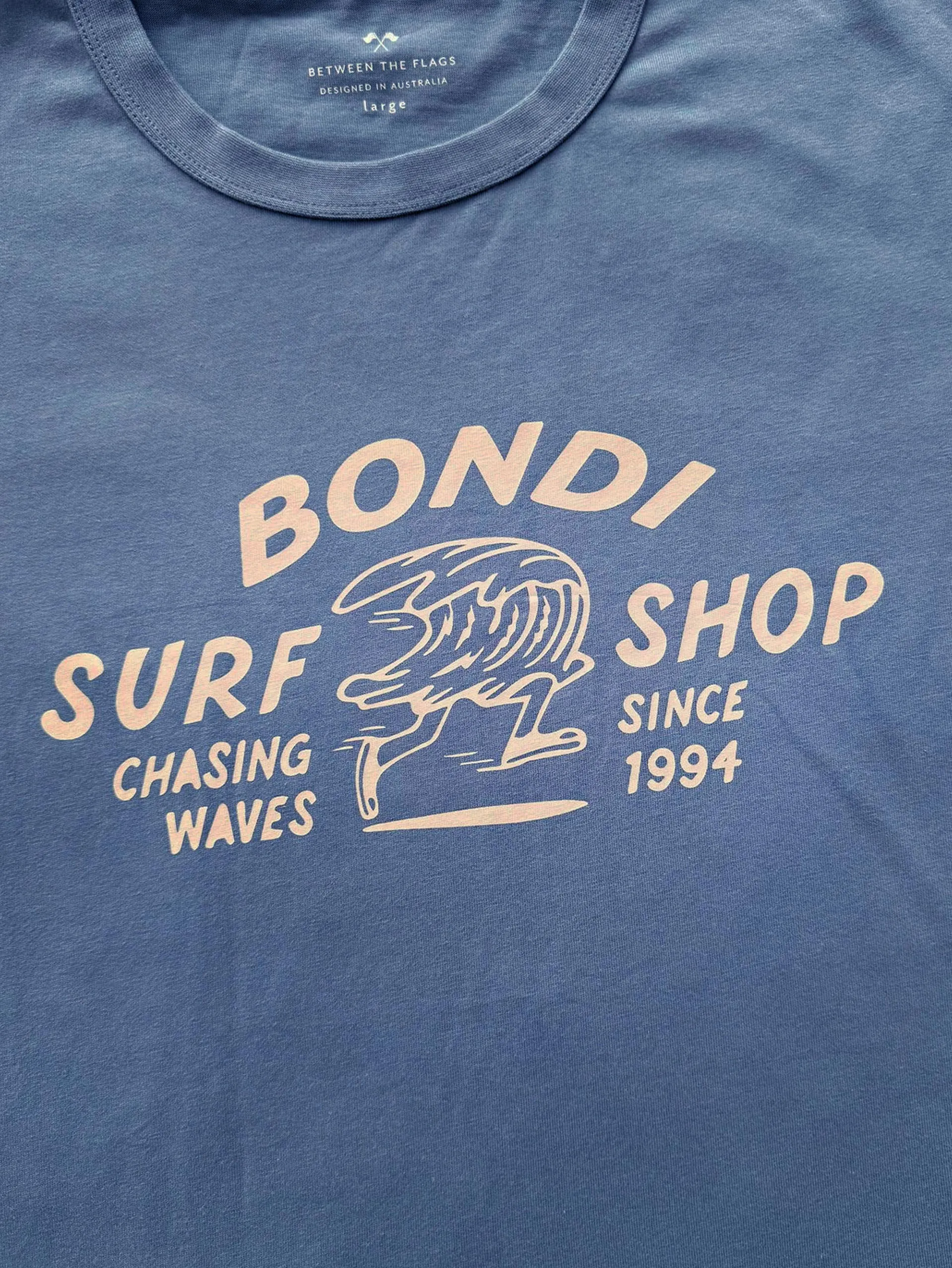 Men's Surf Shop Relaxed Fit Tee (Deep Water)