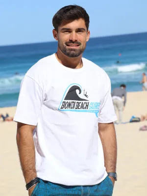 Men's Waveboard Relaxed Fit Tee (White)