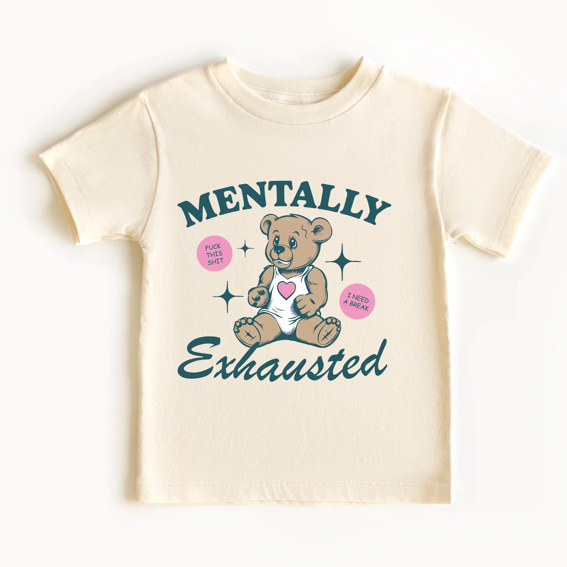 Mentally Exhausted BabyTee Shirt - CLEARANCE