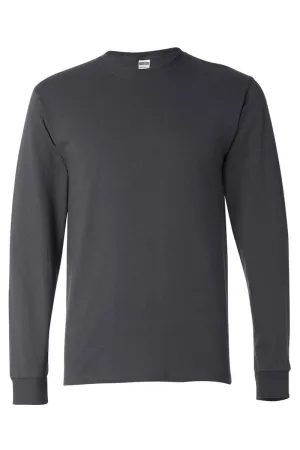 Merry   Bright Puff Vinyl Unisex Dri-Power Long-Sleeve 50/50 Tee