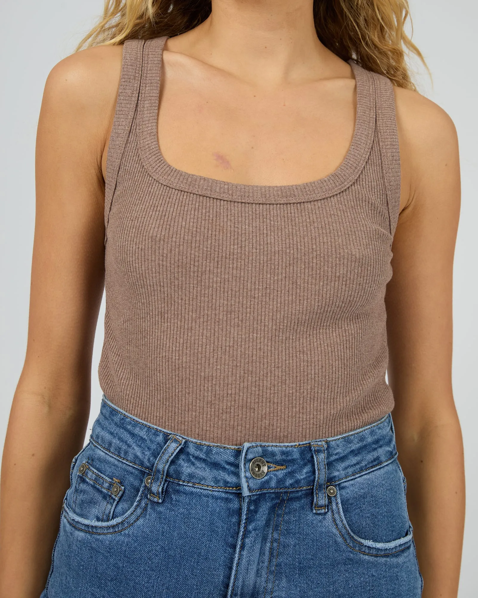 Mia Tank - Brown