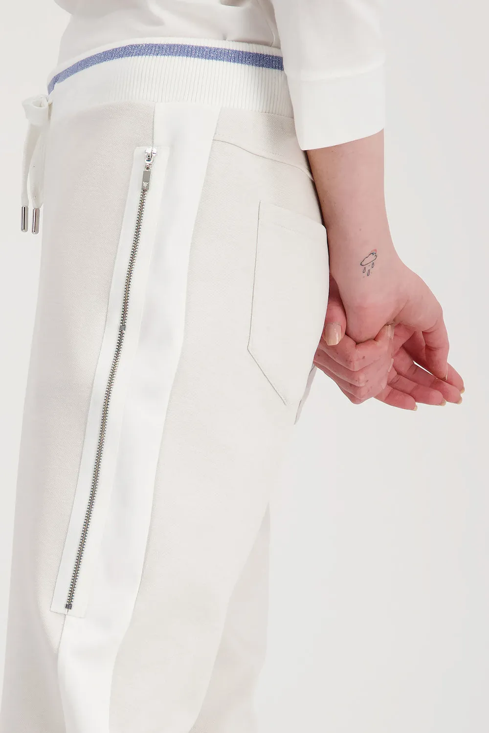 Monari Drawstring Pants with Embelishment M407646