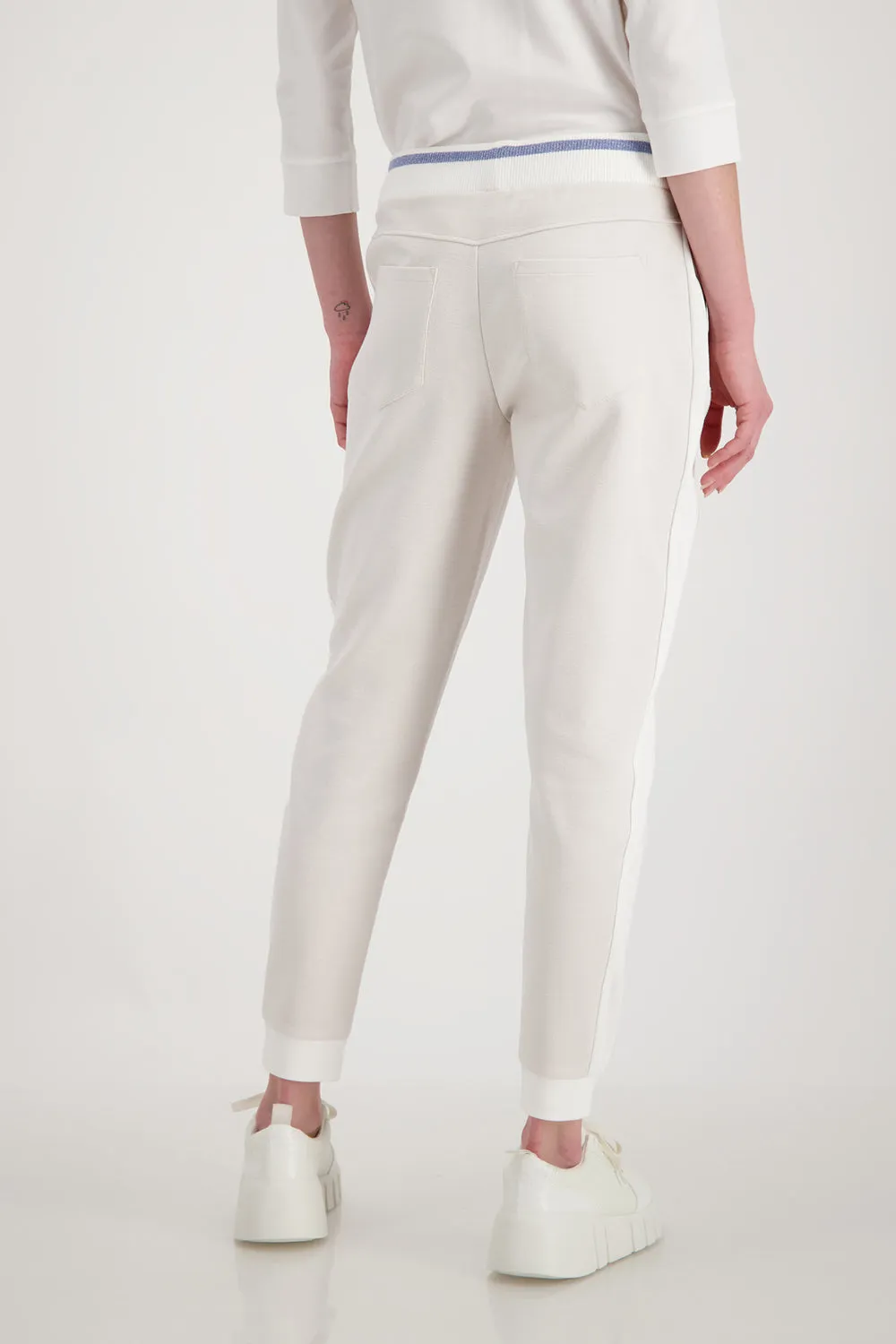 Monari Drawstring Pants with Embelishment M407646