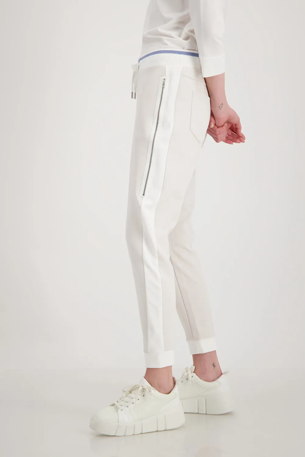 Monari Drawstring Pants with Embelishment M407646