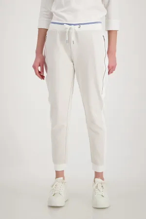 Monari Drawstring Pants with Embelishment M407646