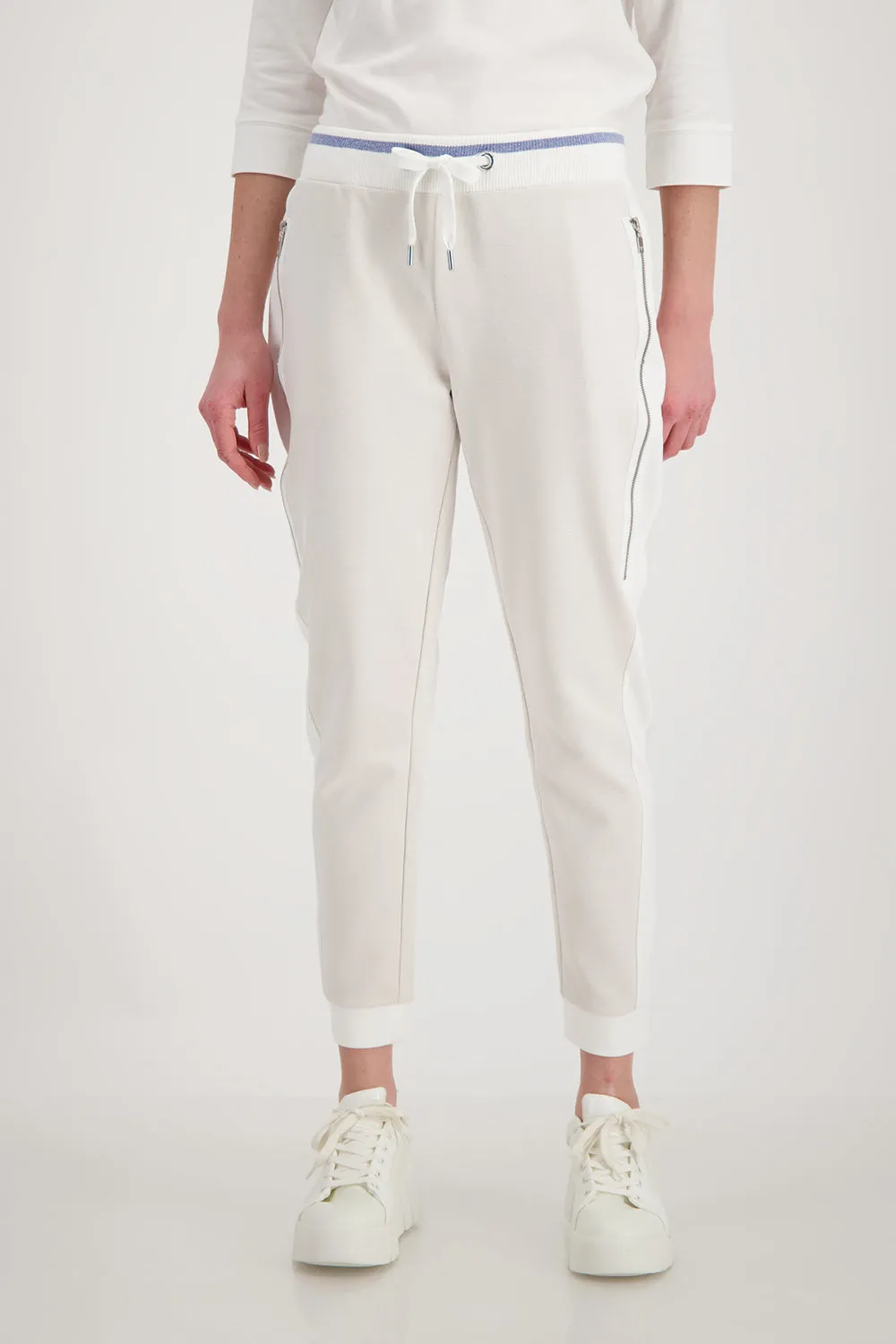 Monari Drawstring Pants with Embelishment M407646
