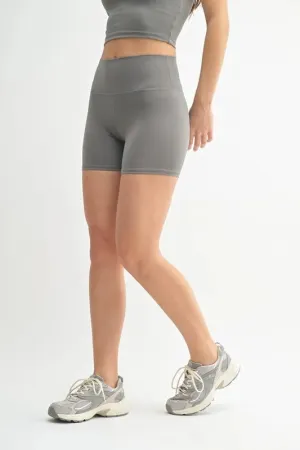 MONO B Venice Cloud Light Contour Biker Shorts