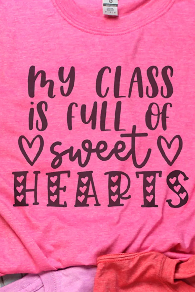 My Class Is Full Of Sweethearts Softstyle Adult T-Shirt