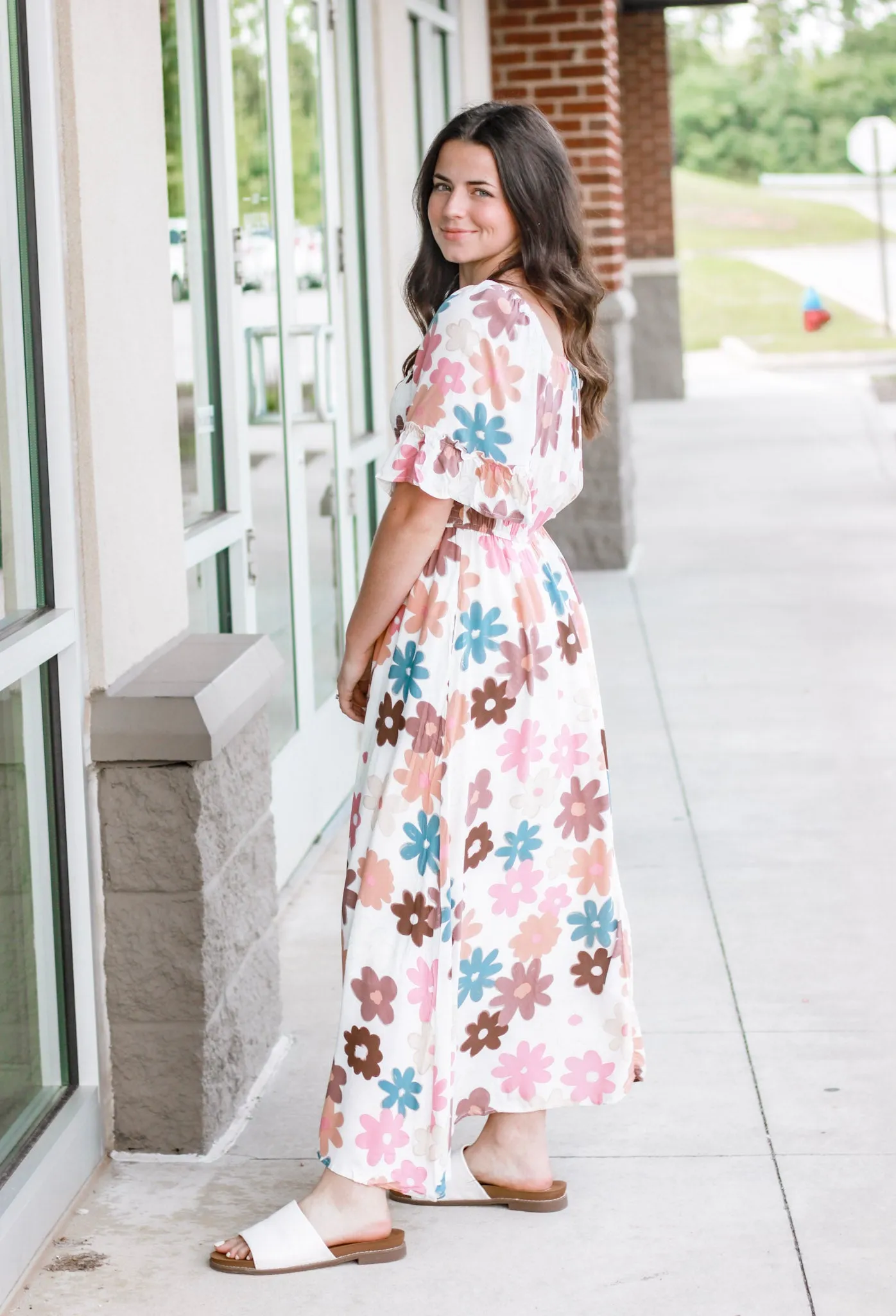 My Fall Favorite Floral Dress