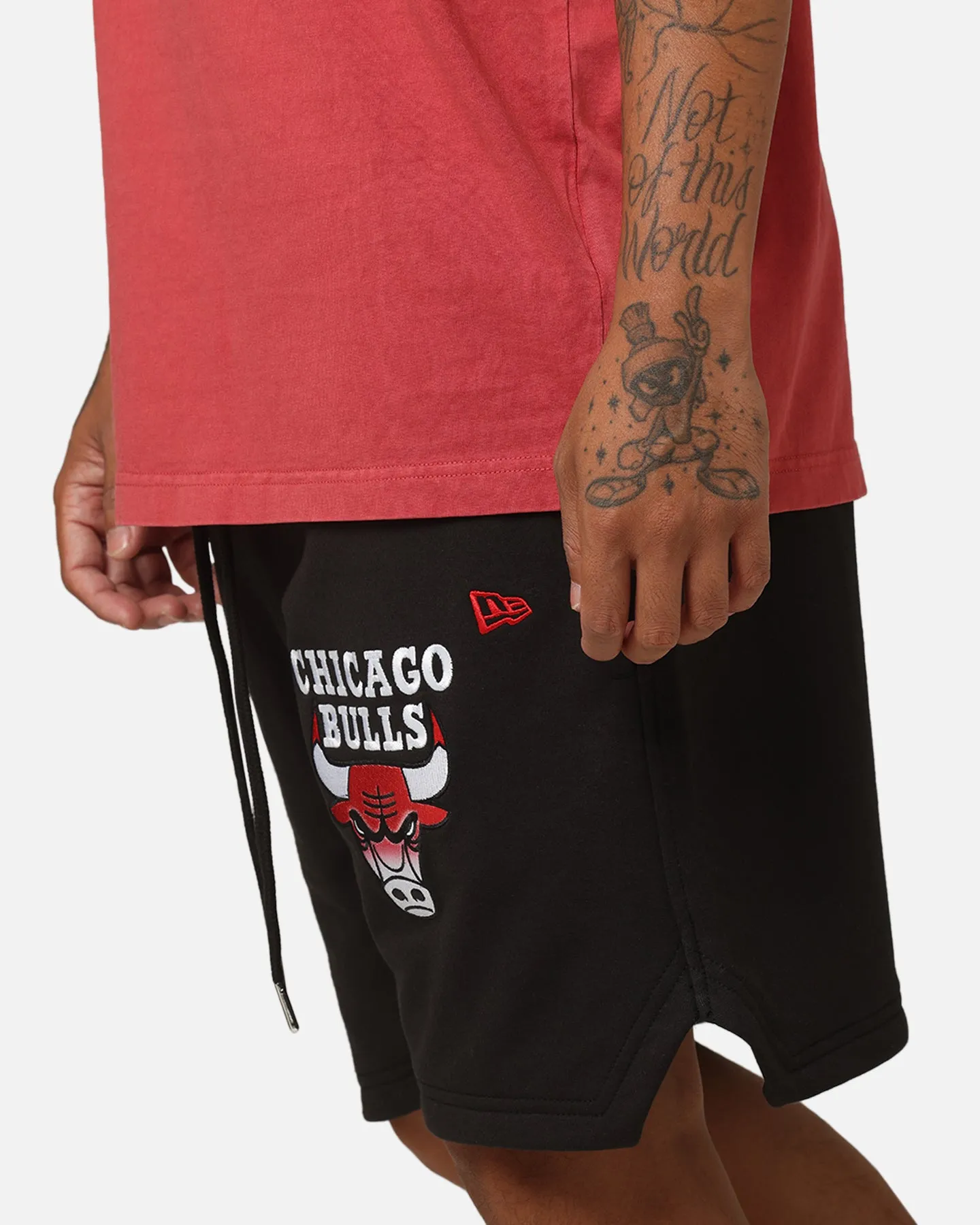 New Era Chicago Bulls Higher Fade Shorts Black