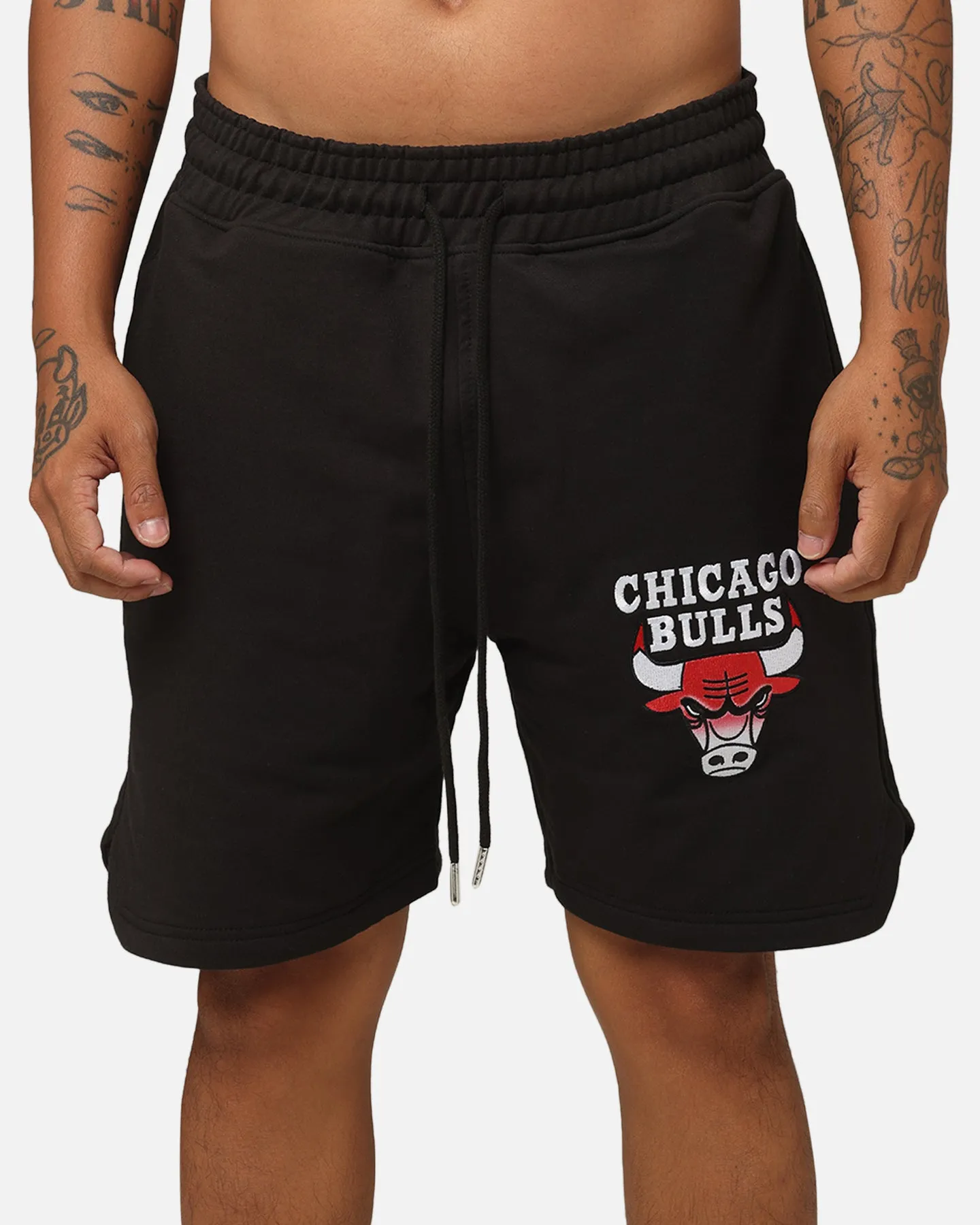 New Era Chicago Bulls Higher Fade Shorts Black