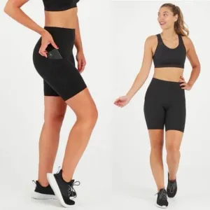 NEW Spanx every wear biker shorts with pockets black