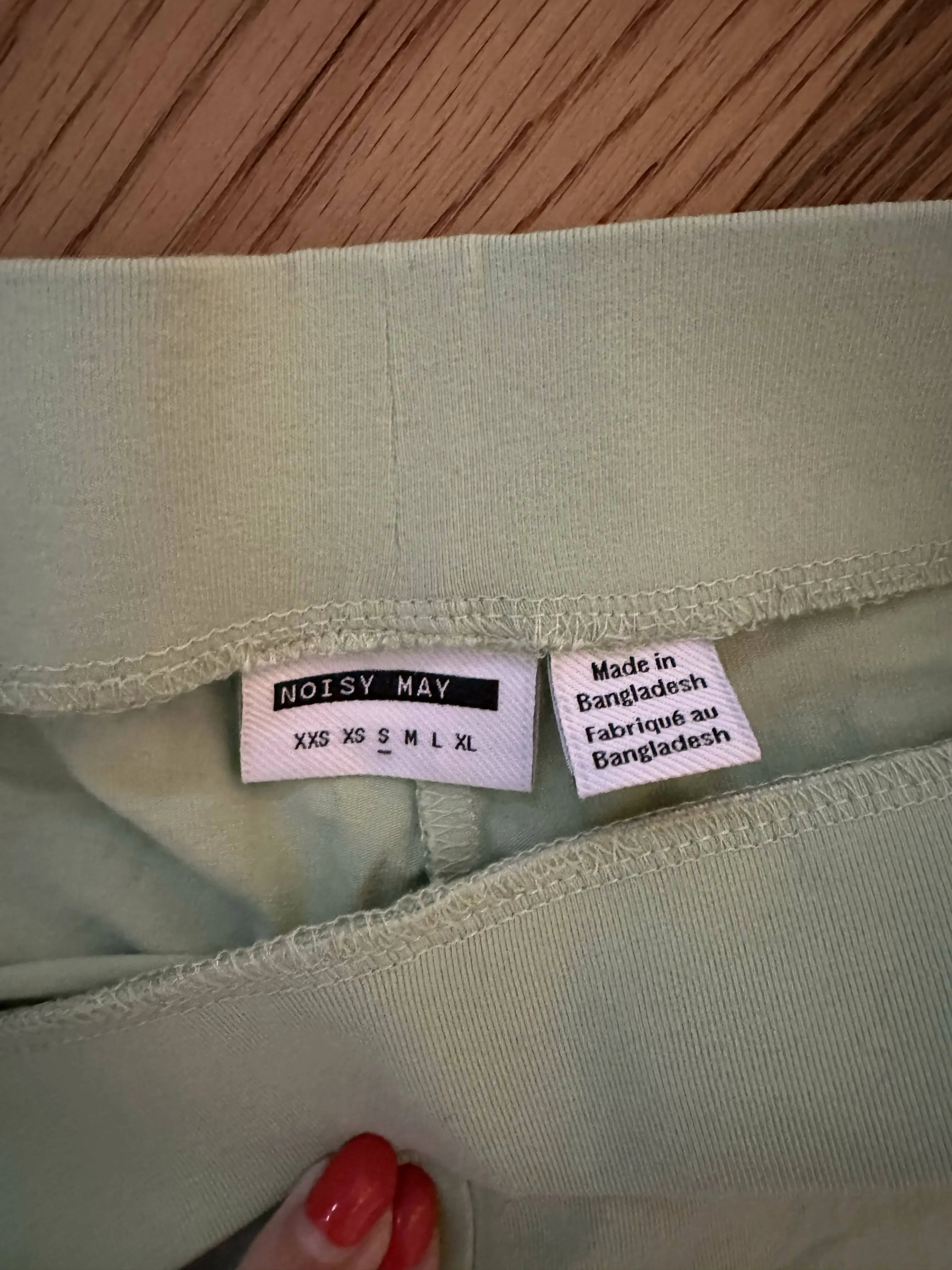 Noisy May biker shorts mint Grün
