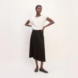 NWOT Everlane The Mini Jacquard Stripe Slip Skirt