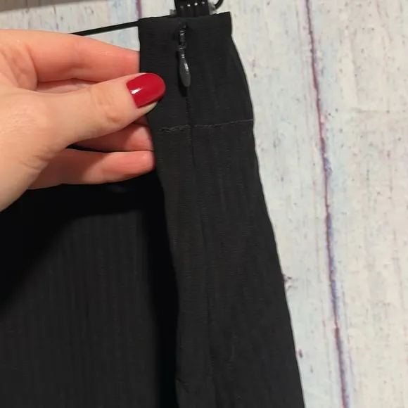 NWOT Everlane The Mini Jacquard Stripe Slip Skirt