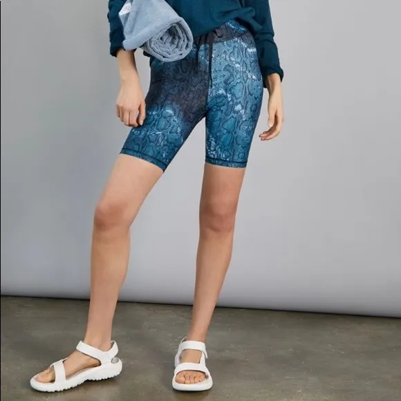 NWT Anthropologie Upside Biker Shorts