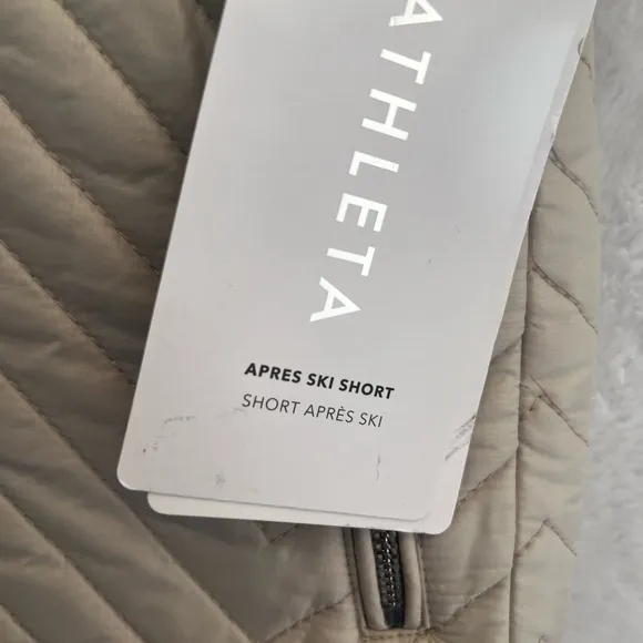 NWT Athleta Apres ski shorts
