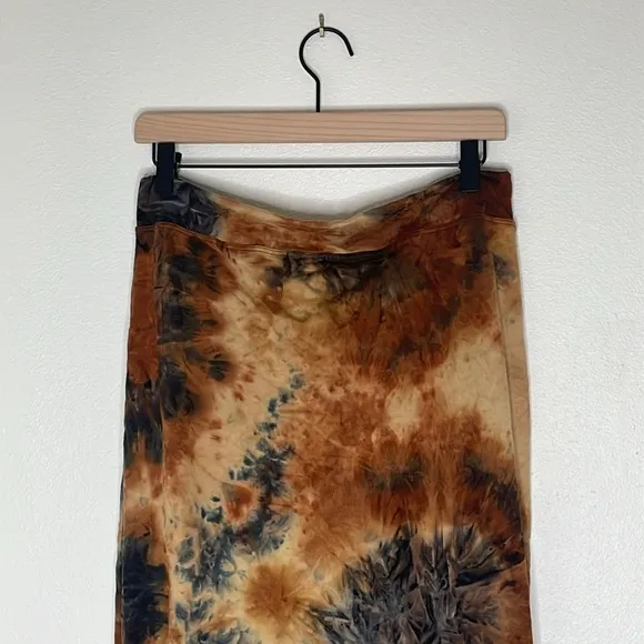 NWT Evereve Sundry Siene Tie Dye Midi Skirt