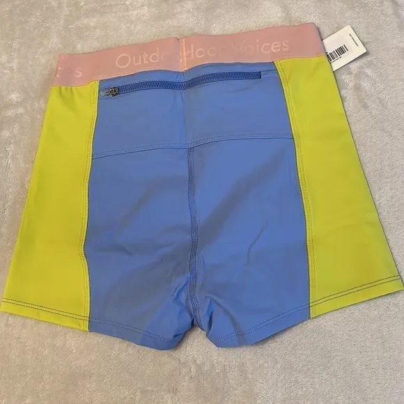 NWT Outdoor Voices 1.5 Zoom biker shorts Size S and L