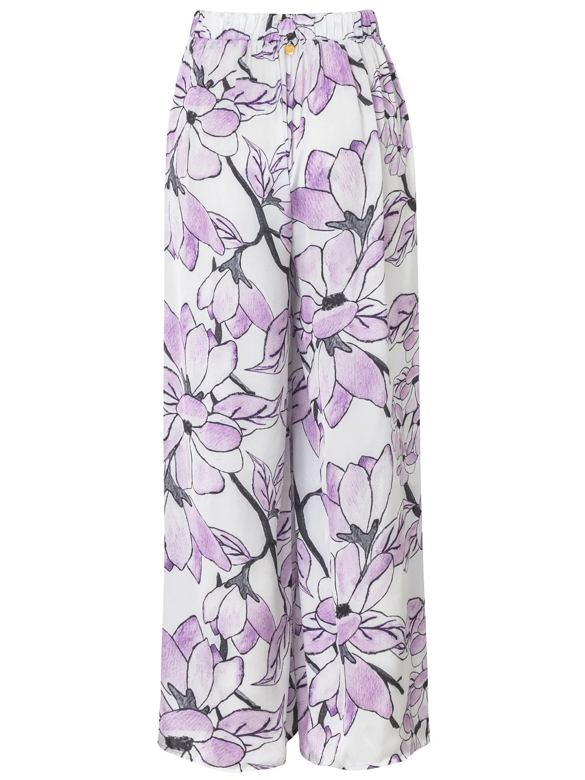 Ocean Lane Pink Flower Ilana Pant ::RET