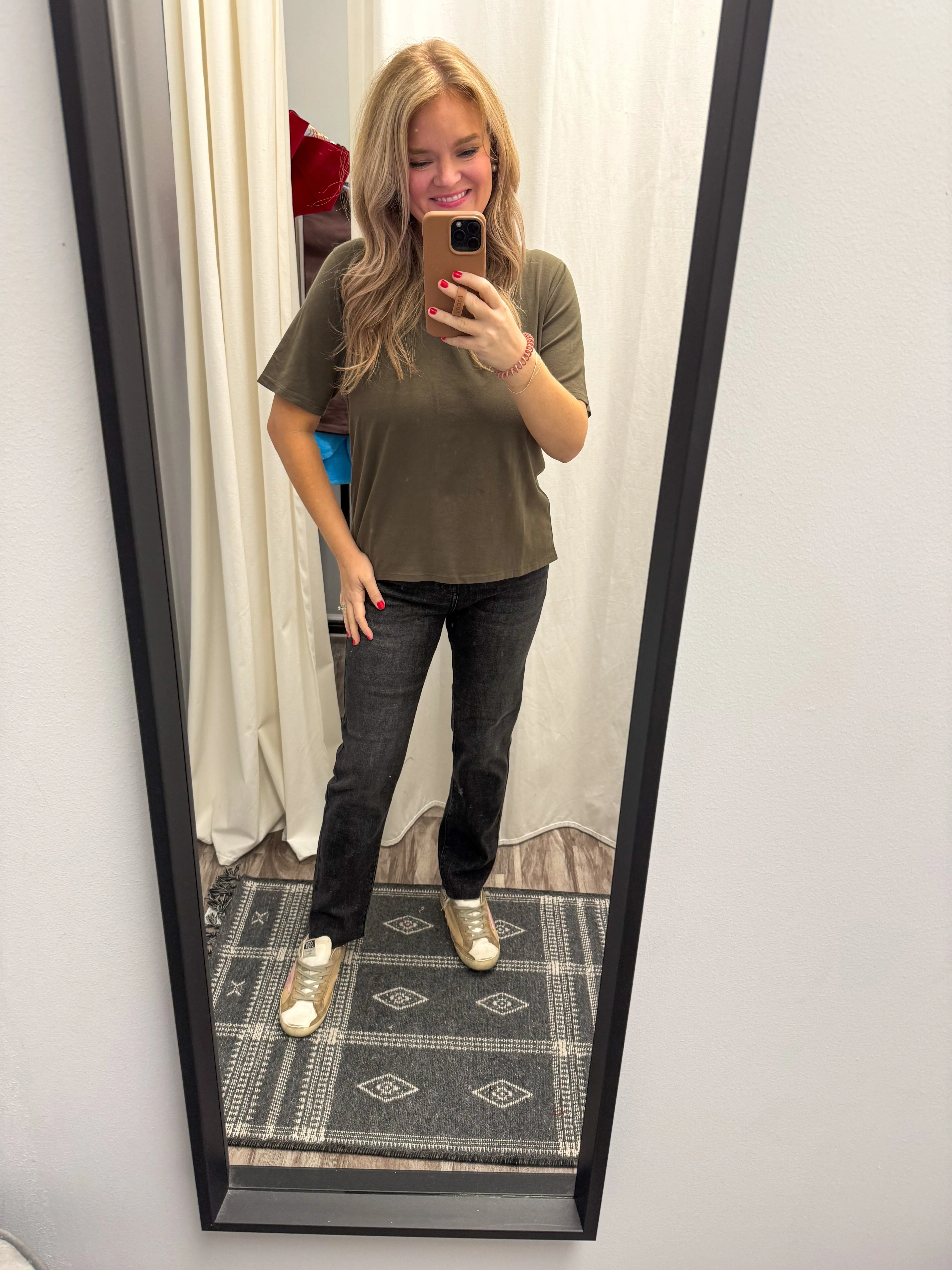 Olive Crew Tee