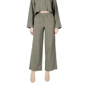 Olive Green Wide Leg Pants