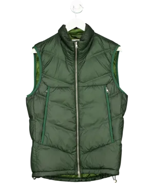 Orlebar Brown Green Acosta Quilted Shell Down Vest UK S