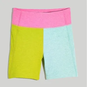 Outdoor Voices 5&quot; Warmup Biker Shorts in Colorblock