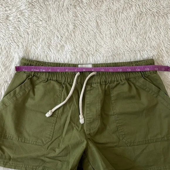 Pact Organic Cotton Women’s Drawstring Utility pockets Shorts Medium