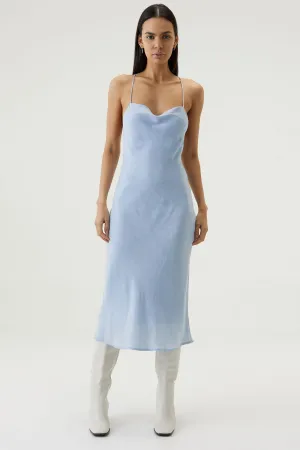 PAISLEY BIAS SLIP DRESS | OCEAN