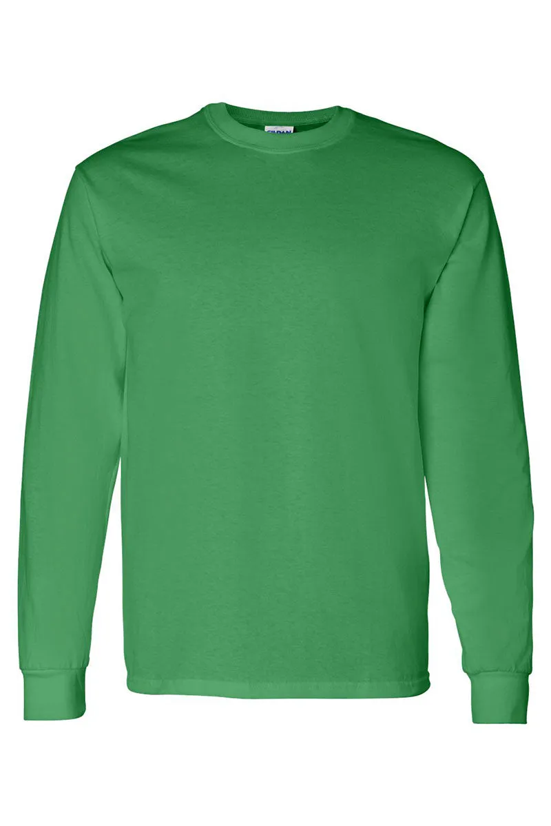 Parade Of Skeletons Mardi Gras Heavy Cotton Long Sleeve Adult T-Shirt