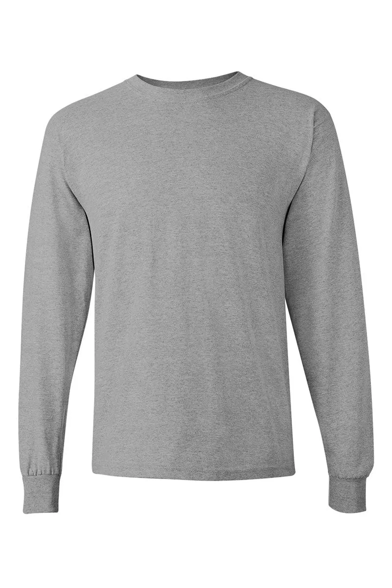 Parade Of Skeletons Mardi Gras Heavy Cotton Long Sleeve Adult T-Shirt